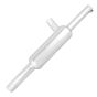 AllExtreme EX047 Indori Model Silencer with Bush Compatible for BS3 and BS4 Model Royal Enfield Bullet 350cc and 500cc (Chrome)