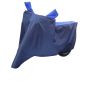 Allextreme L-7009 Full Bike Body Cover Water Resistant Dustproof Rustproof UV Protection Cover Compatible for Pulsar above 180cc and Upto Royal Enfield Bullet Size (Navy Blue & Blue, Large)