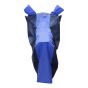 Allextreme L-7009 Full Bike Body Cover Water Resistant Dustproof Rustproof UV Protection Cover Compatible for Pulsar above 180cc and Upto Royal Enfield Bullet Size (Navy Blue & Blue, Large)