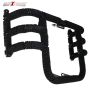 Allextreme with 3 Rod Bars Leg Guard with Wrapped Rope for Royal Enfield Bullet Standard, Royal Enfield Bullet Classic