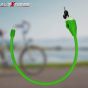 AllExtreme EXMSHL3 Heavy Duty Helmet Lock Anti-Theft Multipurpose Steel Cable Safety Lock With 2 Keys for Bike, Bicycle & Cycle (Color may Vary)