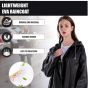 Allextreme EVA Waterproof Unisex Rain Coat Hooded Full Sleeves Outdoor Men, Women, Boys & Girls Rainwear Poncho Raincoat for Camping, Hiking & Travelling (1 Pc, Black)