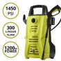 AllExtreme AE-3112 Portable Electric Car Washer Sprayer Cleaner Machine with Detergent Tank, Spray Wand Gun and Multiple Nozzles (1200W, 1450PSI, 1 Year Warranty)