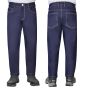 Allextreme Denim Bike Riding Pants with Heavy Duty XY Level 2 Certified HDEVA Knee and Hip Armor Rider Gear Jeans All Weather Protection for Riders Cycling Motorcycle Racing (Navy Blue, 36)