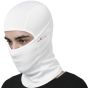 Allextreme Full Face Mask for Riders Anti-Pollution UV Sun Protection Dryfit 9 in 1 Balaclava Helmet Liner with Air Filter for Men & Women Biker Hiking Cycling Protective Bike Riding Gear (White)