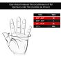 Allextreme Probiker Protective Full Finger Gloves Anti-Skid Surface Breathable Bike Riding Glove for Motorcycle Bike Cycling Climbing Mountaineering Hiking (M, Black)