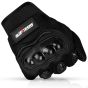 Allextreme Probiker Protective Full Finger Gloves Anti-Skid Surface Breathable Bike Riding Glove for Motorcycle Bike Cycling Climbing Mountaineering Hiking (L, Black)