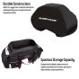 Allextreme 70 l Waterproof Tail Bag – Universal Rear Carrier Polyester Storage for All Sports & Street Bikes, Motorcycles (Pack of 1)