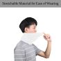 Allextreme Neck Gaiter Bandana for Rider Super Soft Breathable Dryfit Face Mask UV Sun Protection Neck Cover Scarf Headband Balaclava for Biking Hiking Cycling Protective Bike Riding Gear (White)