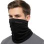 Allextreme Neck Gaiter Bandana for Rider Super Soft Breathable Pin Mesh Face Mask UV Sun Protection Neck Cover Scarf Headband Balaclava for Biking Hiking Cycling Protective Bike Riding Gear (Black)