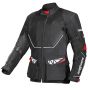 Allextreme RALLY Unisex Motorcycle Riding Jacket Polyester and Mesh Fabric with Back Elbow Shoulder CE Level 2 Certified Armour Chest Protection for Bikers (L, Black)