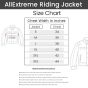 Allextreme RALLY Unisex Motorcycle Riding Jacket Polyester and Mesh Fabric with Back Elbow Shoulder CE Level 2 Certified Armour Chest Protection for Bikers (XL, Grey)