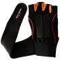 Allextreme EXOMHG1 Multipurpose Unisex Bike Racing Half Finger Gloves Breathable Comfortable Hand Gloves for Gym Biking Sports Cycling and Riding (Medium, Orange)