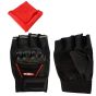 Allextreme Bike Racing Half Finger Gloves Soft, Large & Breathable Design Ideal for Biking & Gyming (Black)