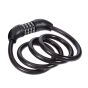 AllExtreme EXBCNLB Multipurpose 4 Digit Security Resettable Bike Cable Lock Heavy Duty Anti-Theft Protection Bicycle Safety Number Locks (3.6 feet/42 Inches)