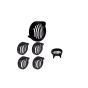 AllExtreme Metal Headlight Grille Heavy Duty Head Light Grill Cover Set with Screws for Avenger Street 150 220 Cruise 220 (Black)