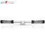 AllExtreme EXSRLS Heavy Duty Single Rod Leg Guard Front Bike Safety Crash Bar with Stylish Black Spring Compatible for BS3 and BS4 Model Royal Enfield Bullet 350cc and 500cc (Chrome)