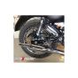 AllExtreme ESA12 Goldstar Exhaust Jaali Silencer with Glasswool Compatible for Royal Enfield BS3 and BS4 Model Royal Enfield Bullet 350cc and 500cc (Chrome)