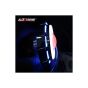 Allextreme EXBW071 Projector Lamp High Intensity Led Headlight Dual Ring Cob Led Inside Double Angel'S Eye Ring (Blue & White) Lens Projector