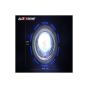Allextreme EXBW071 Projector Lamp High Intensity Led Headlight Dual Ring Cob Led Inside Double Angel'S Eye Ring (Blue & White) Lens Projector