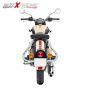 AllExtreme EXBSLG1 2 Rod Bike Rear Leg Guard Back Side Safety Crash Bar Compatible with BS3 and BS4 Model Royal Enfield Bullet 350cc and 500cc (Chrome)