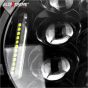 Allextreme 3 LED Headlight Lamp Universal