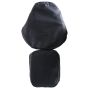 Allextreme Motorcycle Seat Cover PU Leather Anti Skid Split Water-Resistant Bike Cushion Compatible with All Motorcycles- (Black, Model-12)