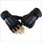 AllExtreme Half Finger Bike Gloves M/L/XL , Design for Men/Women Road Racing (Orange)