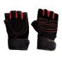 Allextreme EXHFG1R Cycling Gloves Mountain Bike Gloves Road Racing Bicycle Gloves Shockproof Gel Pad Breathable Riding Gloves Half Finger Biking Gloves (L)