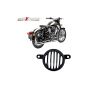 AllExtreme EXBU3BC Motorcycle Heavy Metal Cushion Backrest Passenger Rear Seat Rest Support Compatible for BS3 and BS4 Model Bullet 350cc and 500cc