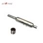 AllExtreme EX002 Empty Silencer Exhaust with Bush Compatible for Royal Enfield BS3 and BS4 Model Bullet 350cc and 500cc (Chrome)