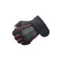 Allextreme EXHG3OL Anti-Slip Half Finger Bike Gloves Breathable Microfiber Leather Shock Absorbing Gloves for Men and Women (Pink, Large)