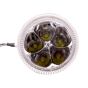 Allextreme EX5FL1 5 LED CREE SMD Auxiliary Fog Lamp Spot Flood Beam Worklight for Cars Motorcycle and Bikes (15W, Multicolor, 1 PC)