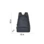 Allextreme Multipurpose Foldable Backpack For Men & Women Lightweight Water Resistant Bag For Occasional Travel, Hiking, Outdoor Tour, Day-To-Day Use (Navy Blue)