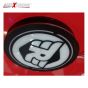 Allextreme EXRENL1 License Plate Light for Classic, Chrome, Electra, Standard 350 & 500cc (Red, Pack of 1)