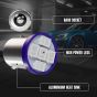 Allextreme EXBT102 BA9S LED Parking Light Super Bright 5 SMD Interior Pilot License Plate Dome Indicator Lamp Bulb for Car Bike and Motorcycle (3W, Blue, 2 PCS)