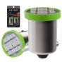 Allextreme EXTG9S3 BA9S LED Parking Light Super Bright 8 SMD Car Interior License Plate Wedge Dome Trunk Dashboard Bulb for Car Bike and Motorcycle (3W, Green, 2 PCS)