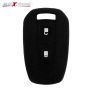AllExtreme EX2KCTI Button Remote Key Shell for Cars Soft & Lightweight Silicone Key Cover for Indica Vista (Black)
