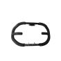 Allextreme PU Padded Foam Metal 8 Bend Safety Leg Crash Guard for Royal Enfield Bullet Classic 350/500, Standard and Electra
