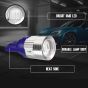 Allextreme EXT106B Universal T10 LED Parking Light 6 SMD Super Bright Interior Pilot License Plate Dome Indicator Lamp Bulb for Car Bike and Motorcycle (2W, Blue, 2 PCS)