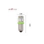 Allextreme EXBA9SW7 BA9S LED Parking Light Super Bright 8 SMD Car Interior License Plate Wedge Dome Trunk Dashboard Bulb for Car Bike and Motorcycle (2W, Green, 2PCS)