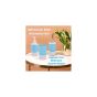 AllExtreme Bath Accessory Set, Soap Dispenser Pump, Toothbrush Holder, Tumbler - 3 Pieces ABS Plastic(Random Color)
