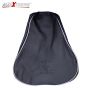 Allextreme PU Leather Bike Seat Cover Thick Cushioning Anti-Slip Water-Resistant Shock Absorbent with Brand Name Design for Royal Enfield