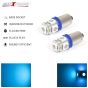 Allextreme EX2BT10 LED Parking Light Super Bright 5 SMD Interior Pilot License Plate Dome Indicator Lamp Bulb for Car Bike and Motorcycle (Blue)