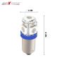 Allextreme EX2BT10 LED Parking Light Super Bright 5 SMD Interior Pilot License Plate Dome Indicator Lamp Bulb for Car Bike and Motorcycle (Blue)