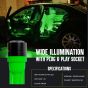 Allextreme EXT104G Universal T10 LED Parking Light 4 SMD Super Bright Interior Pilot License Plate Dome Indicator Lamp Bulb for Car Bike and Motorcycle (1W, Green, 2 PCS)5