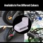 AllExtreme EXMDC1 Heavy Duty Disc Brake Lock Anti Theft Stainless Steel 8mm Pin Wheel Locking Security Lock for Bike and Motorcycle1(Color May Vary)