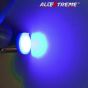 Allextreme EXBA9PB BA9S LED Parking Light Super Bright Car Interior License Plate Wedge Dome Trunk Dashboard Bulb for Car Bike and Motorcycle (3W, Blue, 2 PCS)