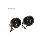Allextreme EXMPH093 Motorcycle Led Audio Radio Bike Sound System Sd USB Mp3 12V Anti-Theft Alarm System Fm Handlebar Stereo Speaker Multifunction1 (Black)