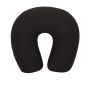 Allextreme Neck Massage Travel Home U Shaped Neck Rest Pillow (Black Without Vibrator)